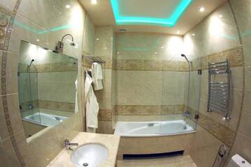 Фото номера Двухместный номер Делюкс с 1 кроватью и видом на Арарат Отель Amberd Hotel г. Бюракан 11
